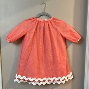 Tia Cibani Kids Coral Pink Dress